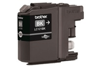מחסנית דיו שחור למדפסת ברדר Black Ink Cartridge Brother LC121BK